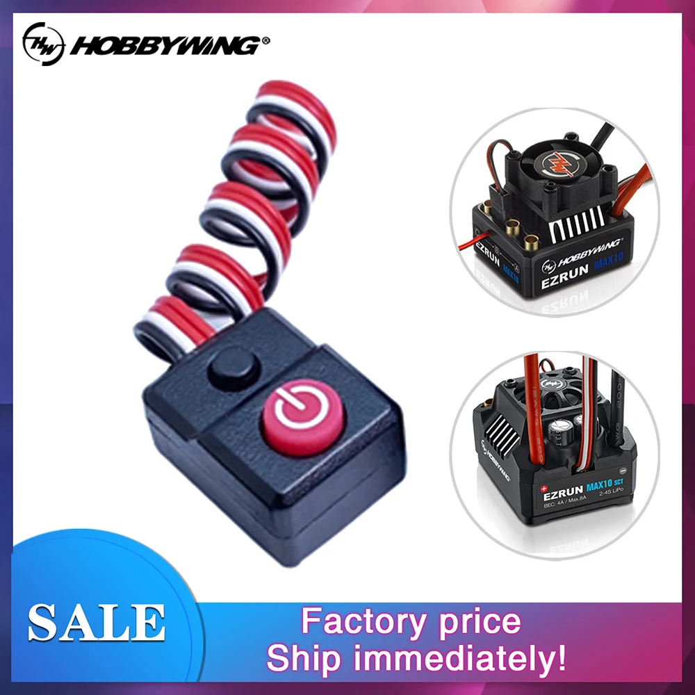 

Переключатель Hobbywing ESC для EZRUN MAX10-SCT EZRUN MAX10-60A, водонепроницаемая деталь