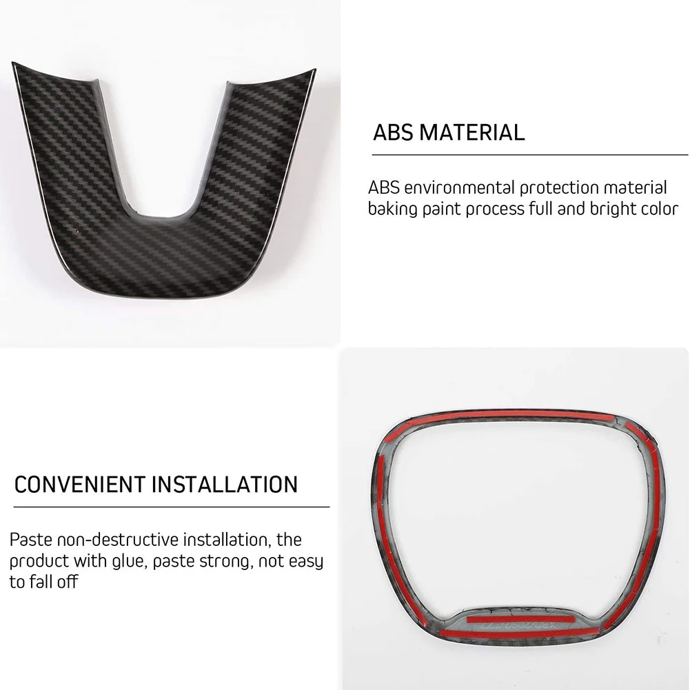 

Protective Cover Steering Wheel Trim Styling Car Interior Practical Corrosion Resistance For Dodge Challenger 2015 To 2020