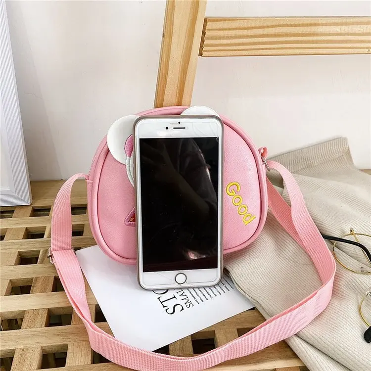 2019 Child Mini Round Wechat Expression Small Coin Purse Wallet Handbag Cute Money Bags Pouch for Boys Girls | Багаж и сумки