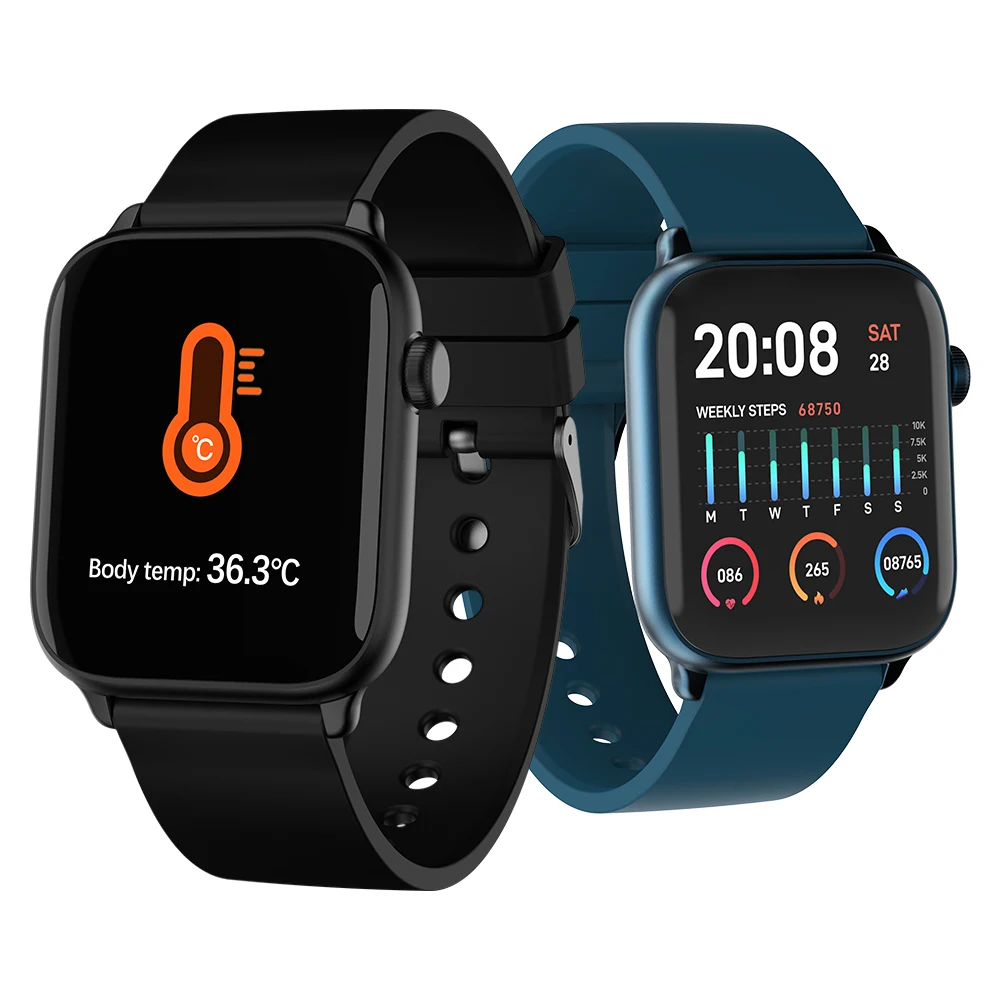 Смарт часы GTS с сенсорным экраном 1 3 дюйма акселерометром пульсометром и