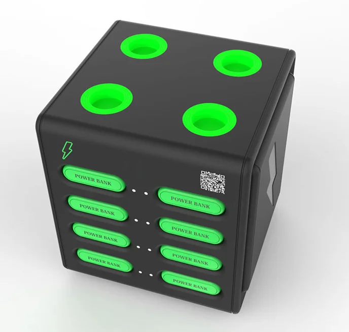

Dockchargers Customized APP for sharing renting power bank station DC-P06