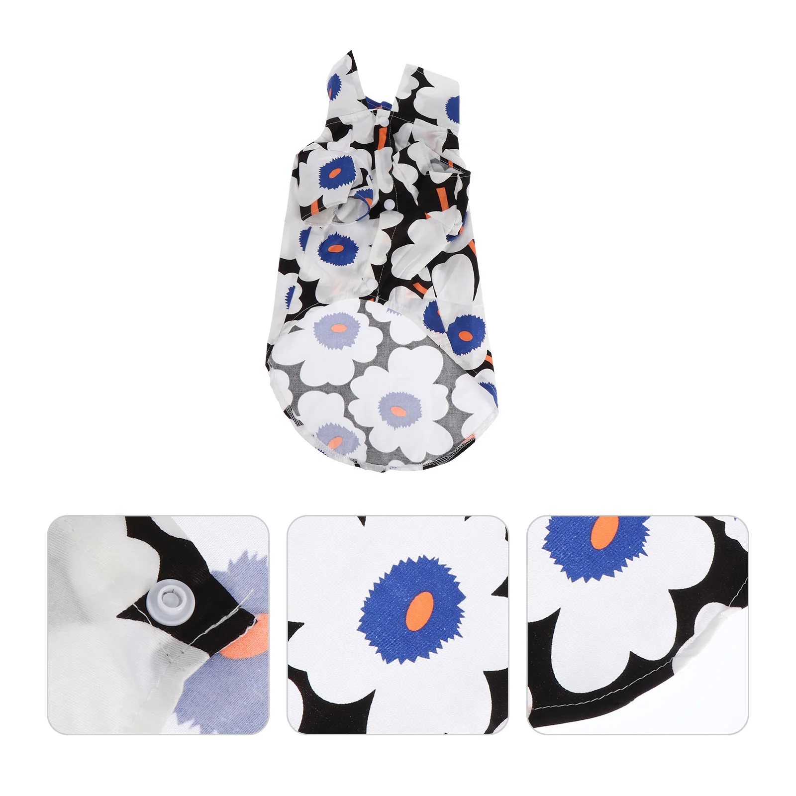 

Spring Summer Fashion Pet Clothes Dog Shirt Luxury Coat Dogs Floral Beach Shirt