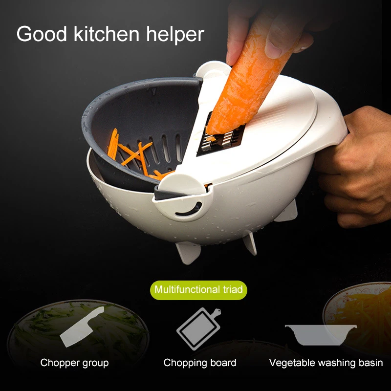 Многофункциональный овощерезка 9 в 1 Терка ручная редиска картофеля ломтик