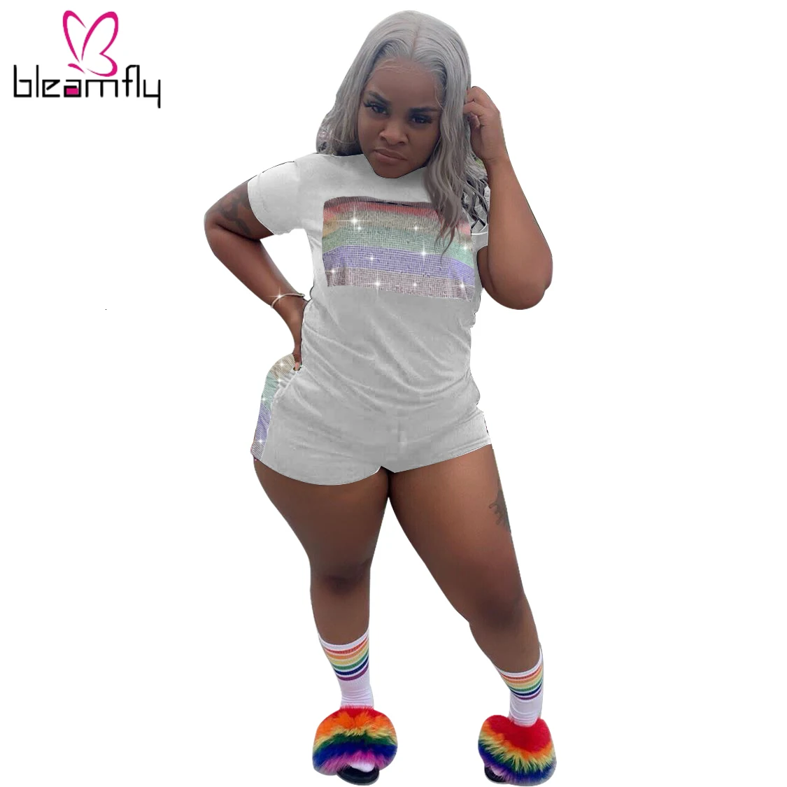 2019 женский летний комплект из двух предметов горячая Распродажа футболка в