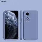 Чехол для Honor 50, чехол для Huawei Honor 50 Pro Nova 9, мягкий чехол из ТПУ, Оригинальный жидкий силиконовый чехол для телефона Honor 50
