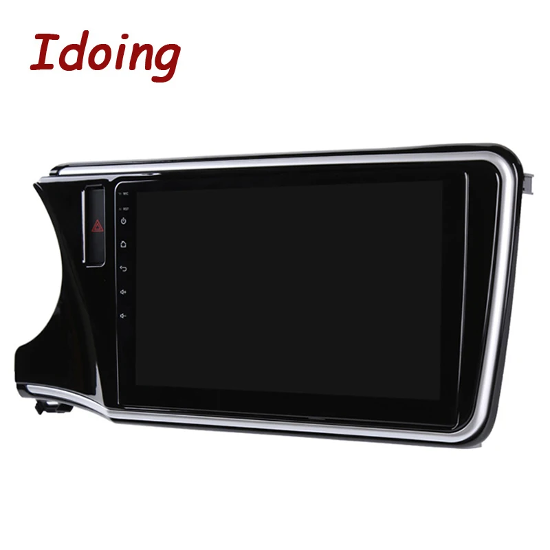 Idoing 10.2" DSP 4G+64G Car Android Autoradio Multimedia Player For Honda City 2015 GPS Navigation Glonass 2.5D QLED Head Unit images - 6