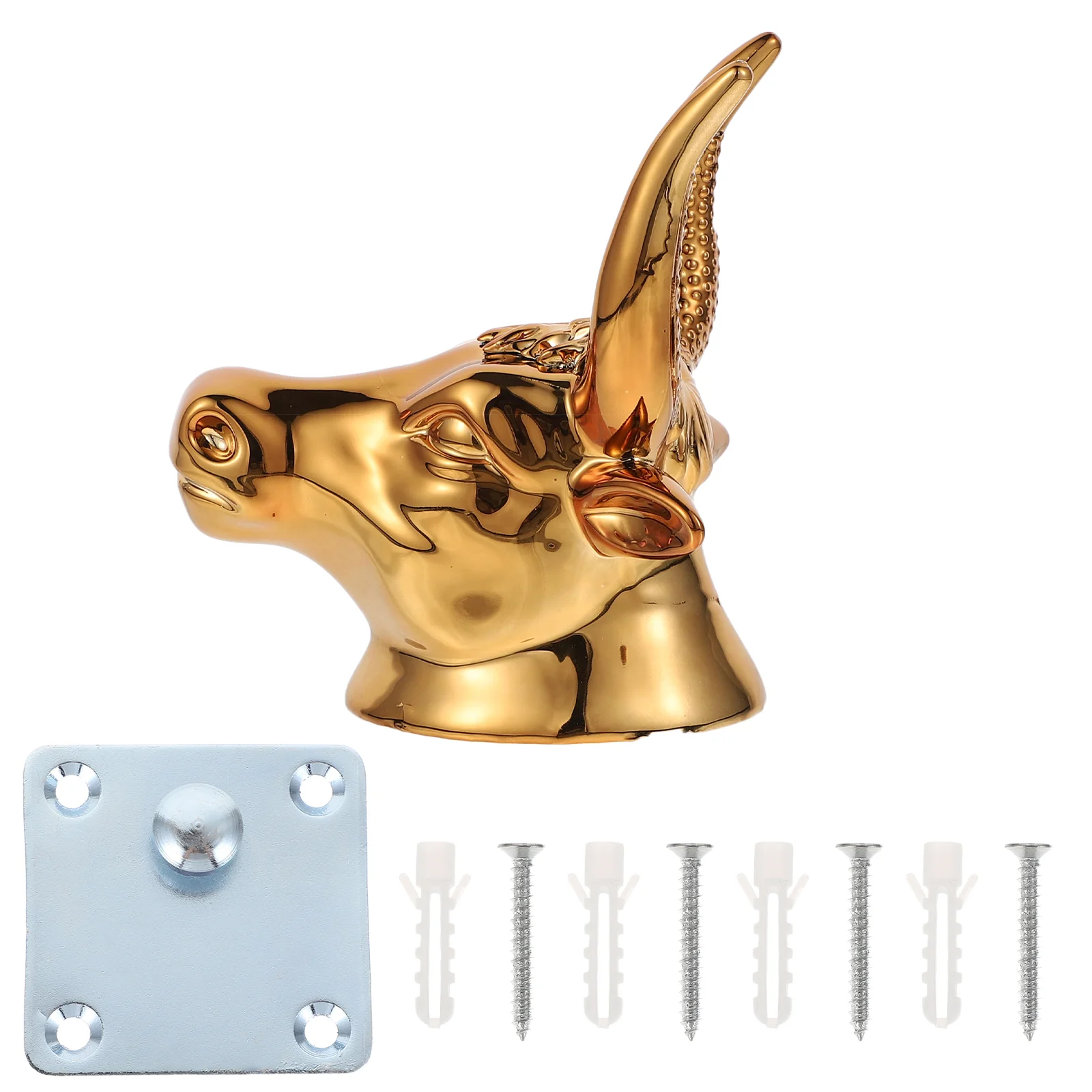 

Изысканный настенный крючок для укулеле, 1 комплект, практичная настенная вешалка для гитары (золотистый)