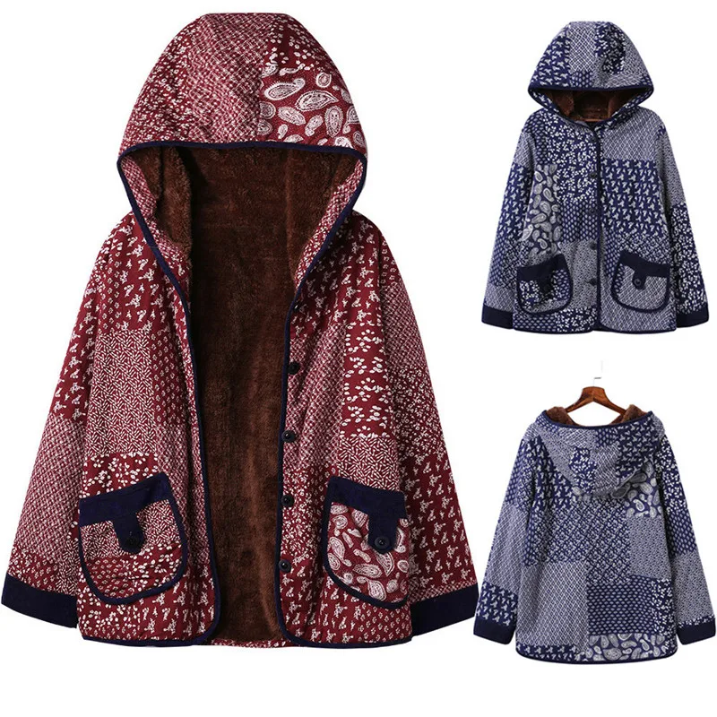 Женское пальто зимнее теплое модная женская верхняя одежда винтажные оверсайз с