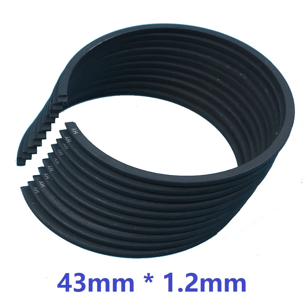 Поршневое кольцо 10 шт./лот 43 мм * 1 2 подходит для ZENOAH KOMATSU G4500 G455 AVS 4500 45CC части