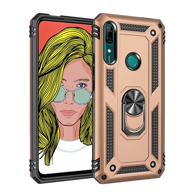 Чехол с магнитным кольцом для huawei P Smart Z P20 P30 Pro mate 20 30 Nova 5i Honor 10 Lite Y5 Y6 Y7 Y9 Prime силиконовый защитный чехол