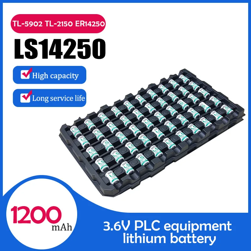 100 шт. новый SAFT LS14250 14250 1/2 AA 1/2AA 3 6 в литиевые батареи для ПЛК оборудования CNC