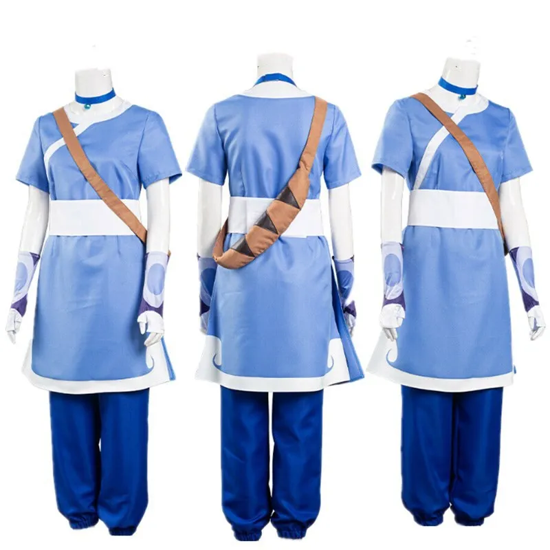 

Anime Katara The Last Airbender Zuko Aang Cosplay Costume King's Prince Uniform Adult Halloween Carnival Party