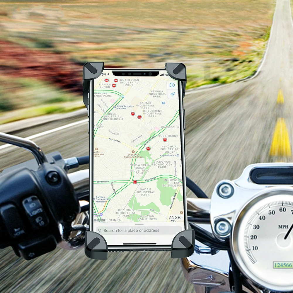

Motorcycle Phone Holder for IPhone Bicycle Phone Holder