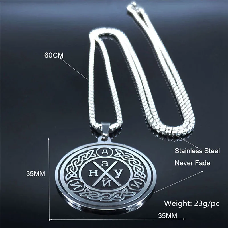 Женское ожерелье с подвеской Очаровательное украшение из нержавеющей стали |