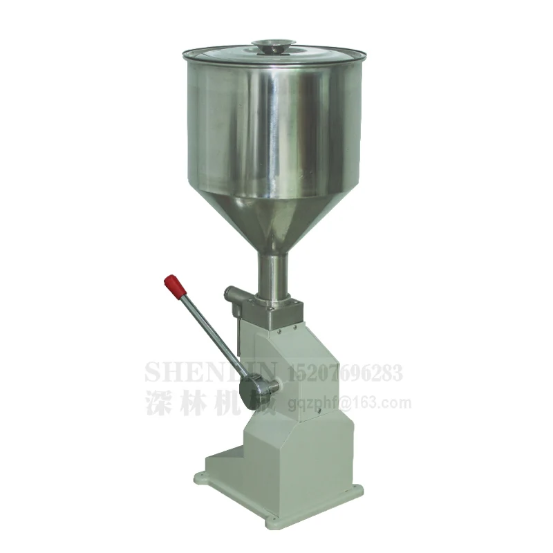 Ручная разливочная машина A03 наполнитель для косметических кремов 5-50 мл точность