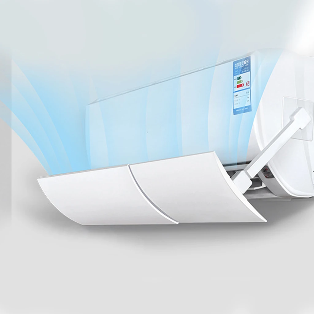 Регулируемый экран для кондиционера ПВХ отражатель воздуха направляющий ветер с