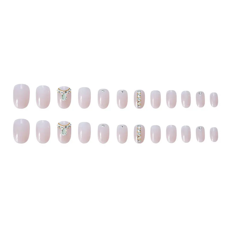 Накладные ногти круглой формы 24 шт. | Красота и здоровье