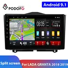 Автомагнитола Podofo, 2 DIN, Android 9,1, автомагнитола 2 DIN для LADA GRANTA 2018, 2019