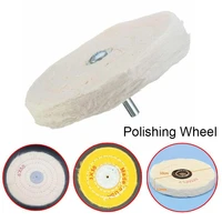 1pcs whiteyellow polishing cloth wheel for jewelry wenwan decorations fine polishing tools