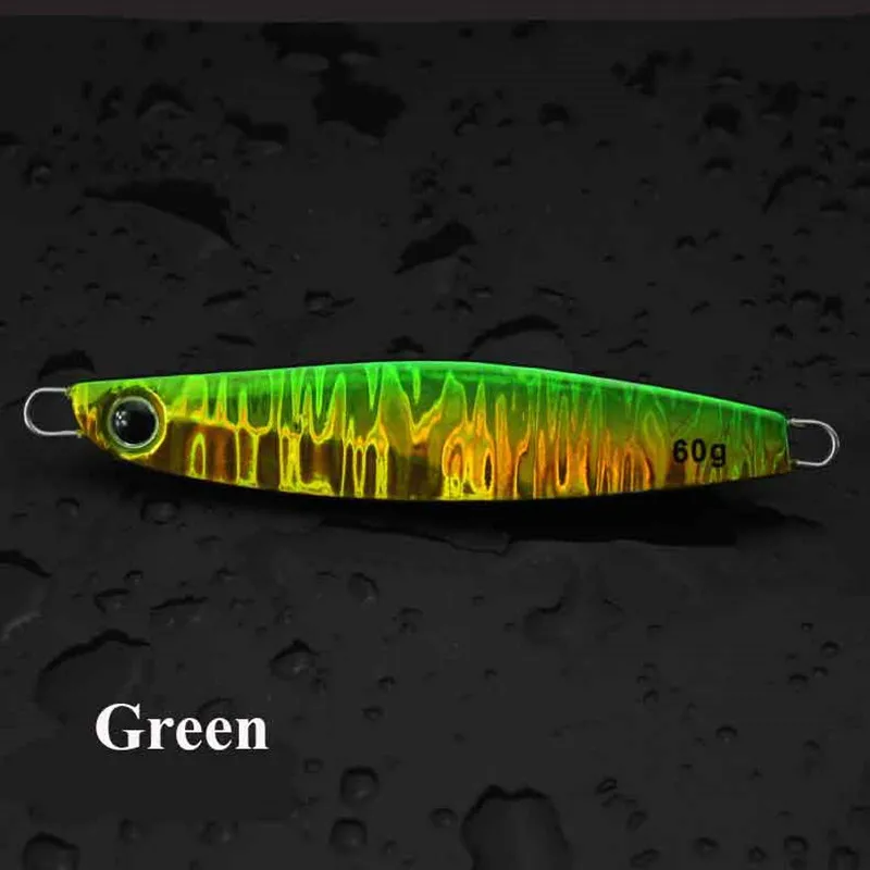 Casfun Shore Jigging Slow Jig 30 г 40 60 5 шт./лот японская Лазерная конструкция длинный