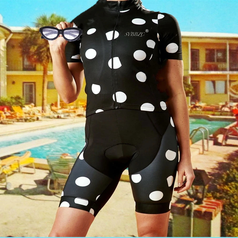 

FUNY MEN Triathlon Suit Cycling Skinsuit Ropa Ciclismo Maillot Jumpsuit Short Sleeve Cycling Jerseys Clothing Set Anti-UV