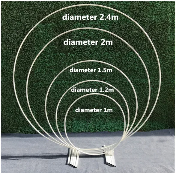 Круглая АРКА металлическая фоновая рамка свадебное украшение для вечеринки дня