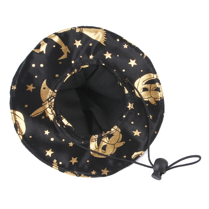 Костюм для косплея собак и кошек на Хэллоуин накидка колпачок волшебника