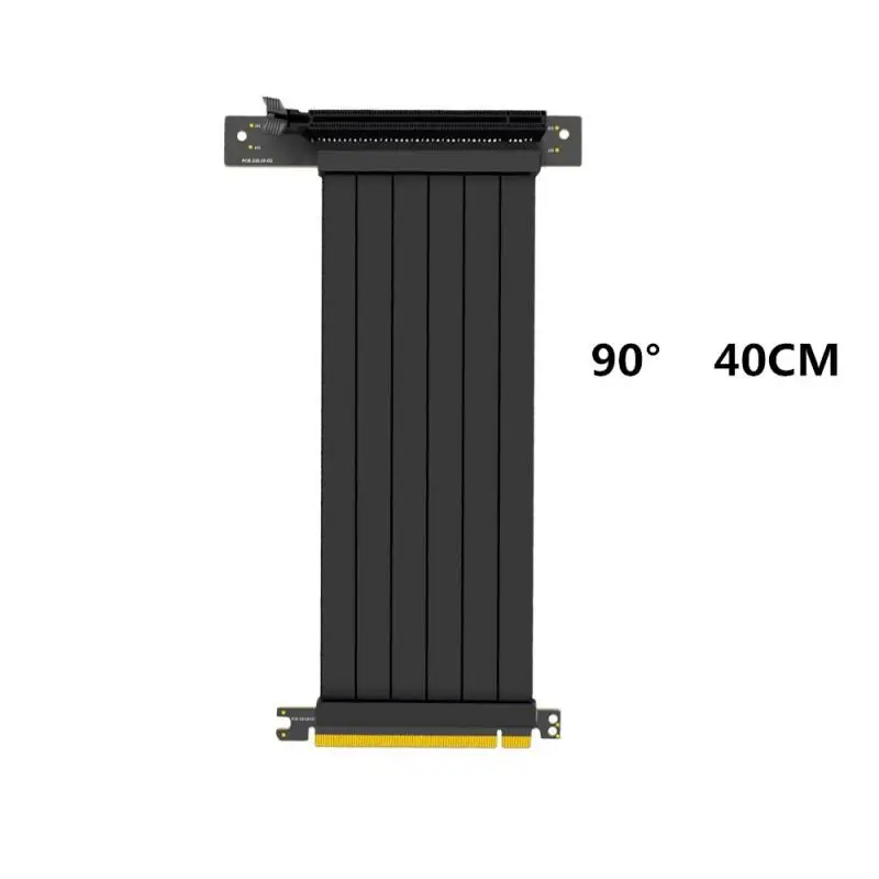

New Full Speed PC Graphics Cards PCI Express Connector Cable Riser Card PCI-E X16 3.0 Flexible Cable Extension Adapter Cable