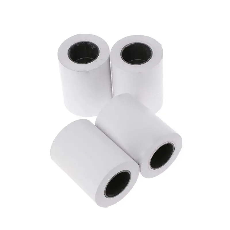

H7JA 4Pcs Thermal Paper 57x50mm Thermal Receipt Paper POS Cash Register Receipt Roll For 58mm Thermal Printer