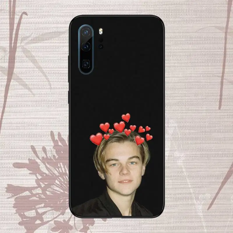 

Leonardo Dicaprio Aesthetic Phone Case For Huawei P20 P30 P40 lite Pro P Smart 2019 Mate 10 20 Lite Pro Nova 5t
