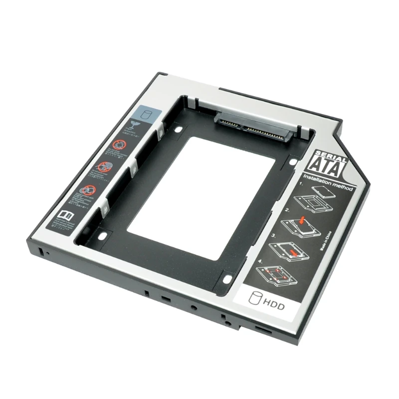 Универсальный 1 шт. 9 5 мм SATA 2nd HDD SSD жесткий диск Caddy для CD DVD-ROM Optical Bay | Электроника