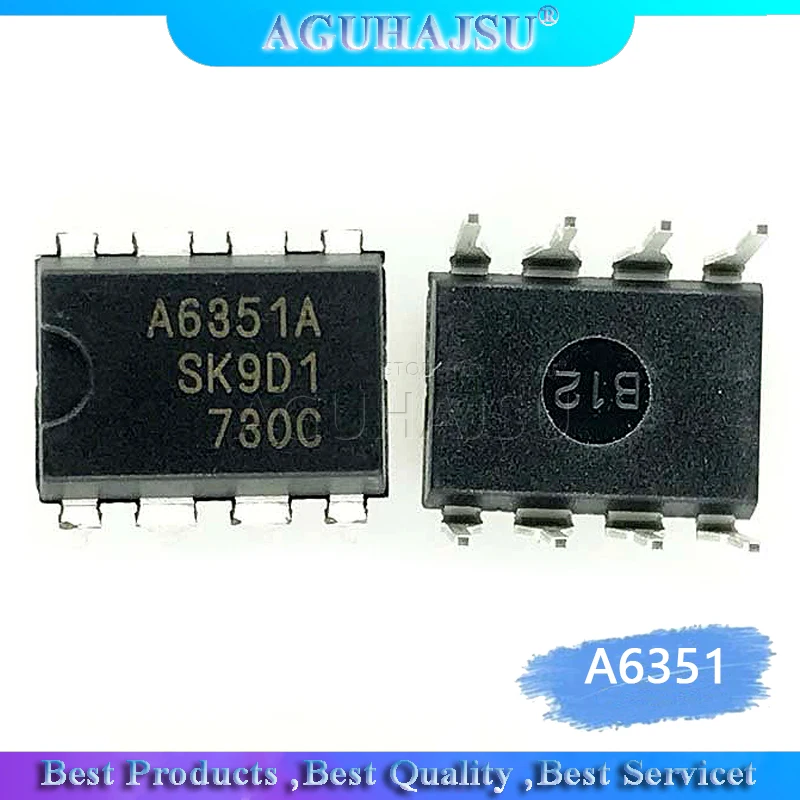 10шт A6351 STR-A6351A LCD TV power chip DIP-8 | Электронные компоненты и принадлежности