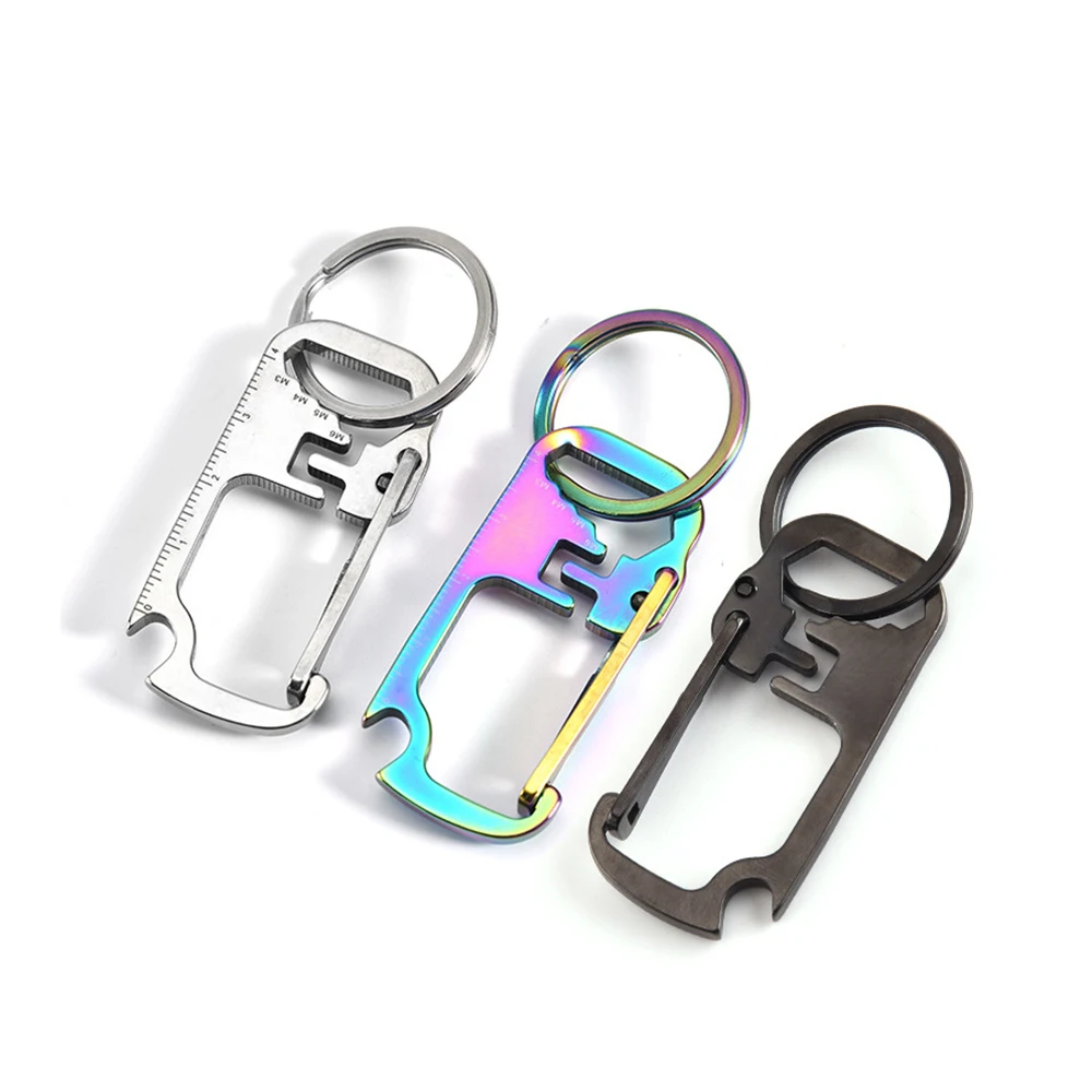 Брелок-Кольцо из нержавеющей стали для открывания бутылок | Спорт и развлечения