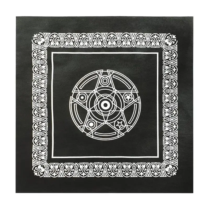 

49x49cm Tarot Tablecloth Altar Tarot Cloth Variety Styles Twelve Constellations Astrological Tarot Cloth High Quality Non-Woven