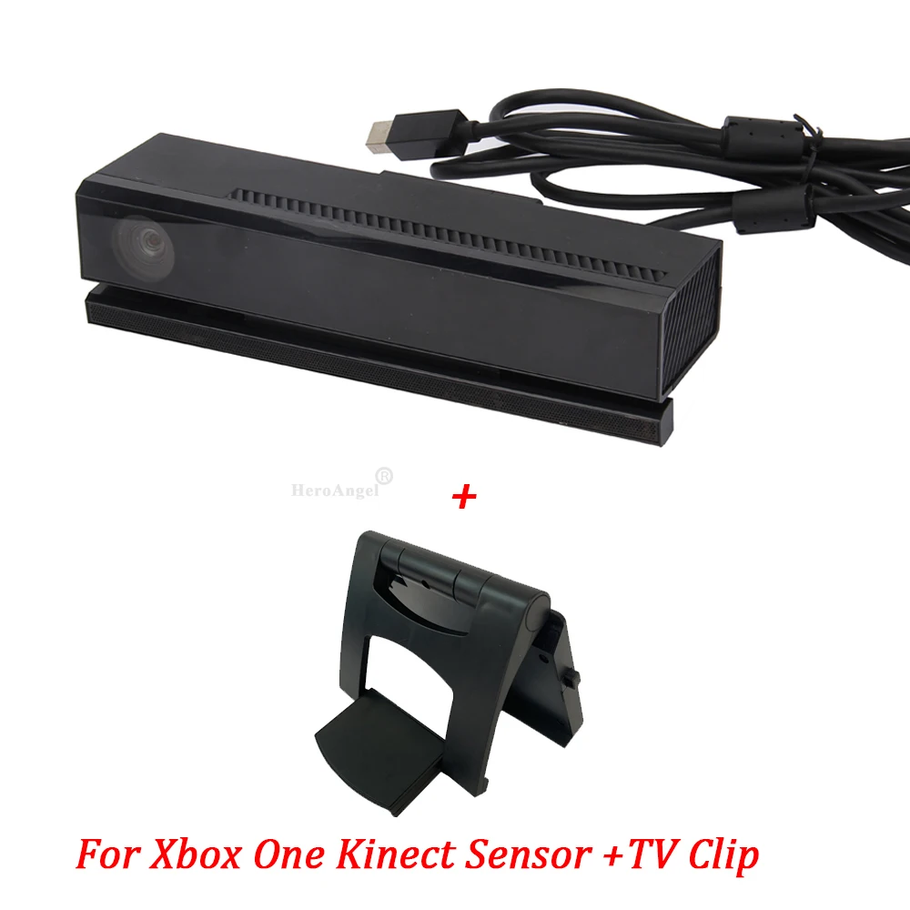 Новое поступление для Xbox One S/X Windows PC Body Kinect Sensor 2 0 3 + TV Clip адаптер переменного тока в