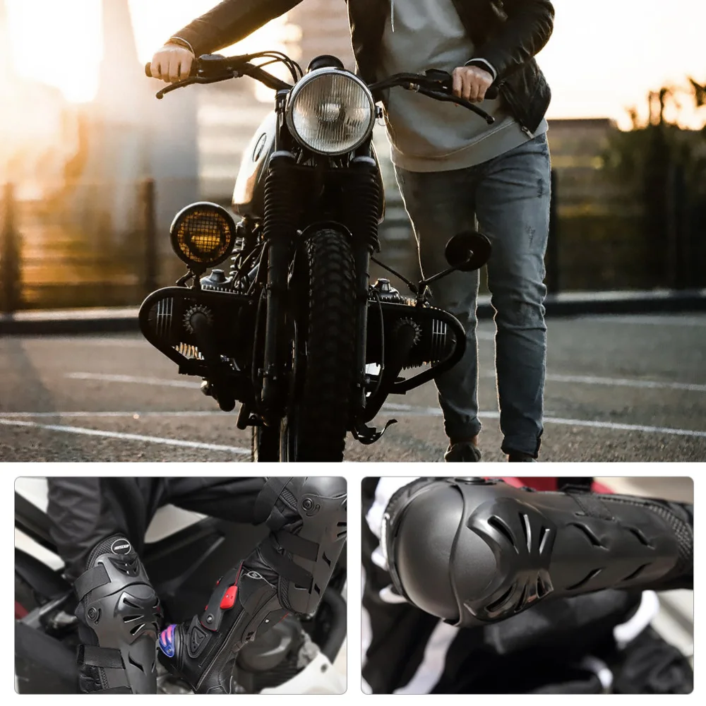 

1 Set Motorcycle Limbs Protector Useful Riding Knee Pads Elbow Pads