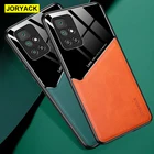 Кожаный чехол JORYACK для Xiaomi POCO X3 NFC M4 Pro, чехол для телефона, автомобильный Магнитный чехол из ТПУ для POCO F3 GT X3 M3 Pro, противоударный чехол