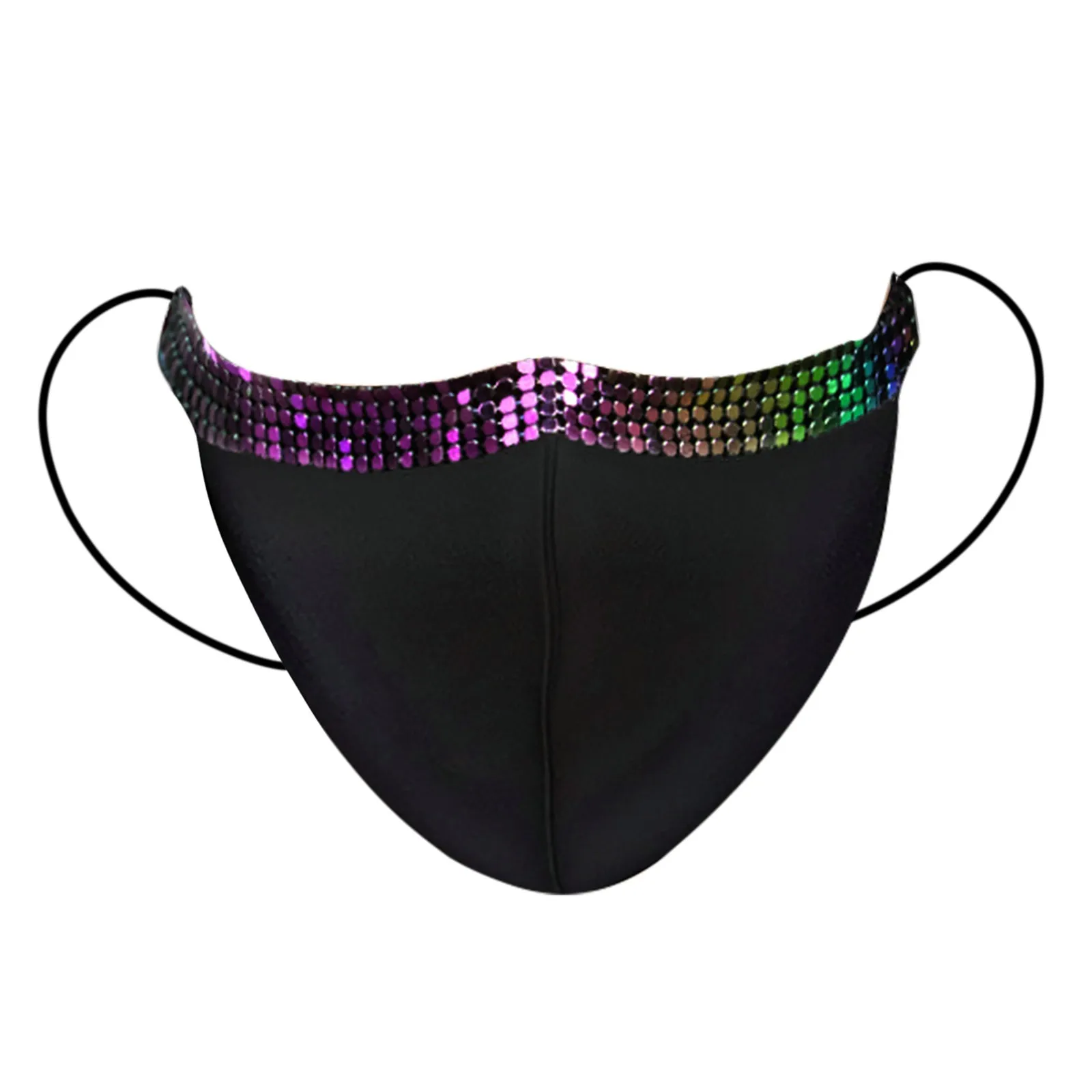 Маска для лица многоразовая блестящая дышащая ветрозащитная | Аксессуары одежды