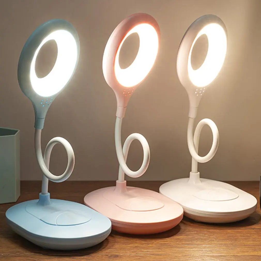 

Creative Elephant Led Adjustable Desk Lamp With Adjustable Silicone Hose Three Gear Color Temperature