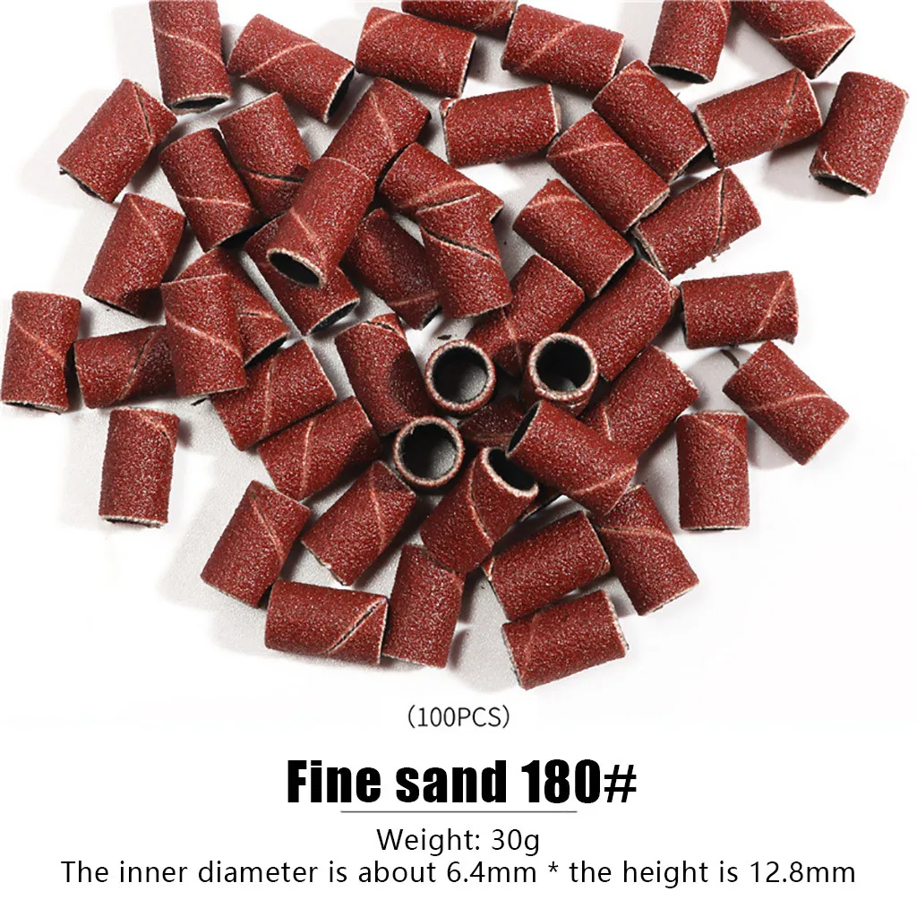 300pcs электрическая пилка для ногтей абразивная лента абразивный дизайн лазерный