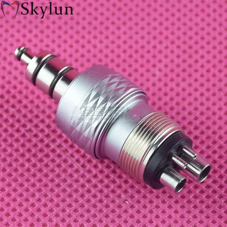 10pcs Dental High Speed Handpiece Quick Coupler Connector Coupling Swivel Adapter For 4Hole 2Hole Free Shipping SL1132