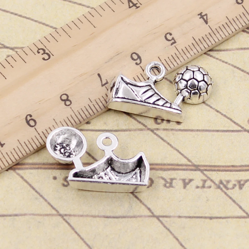 

10 шт., подвески, футбольная обувь, футбольные шипы, 15 х2, 3 мм