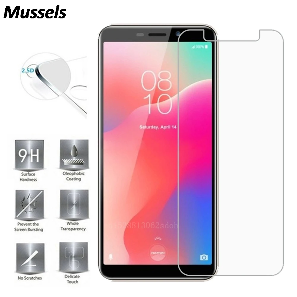 Закаленное стекло для Homtom C1 C2 C8 S99i защита экрана 9H 2.5D Защитная пленка Lite чехол