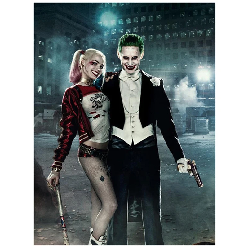 5d Diy Алмазная картина Harley Quinn отряд самоубийц вышивка крестом полная квадратная