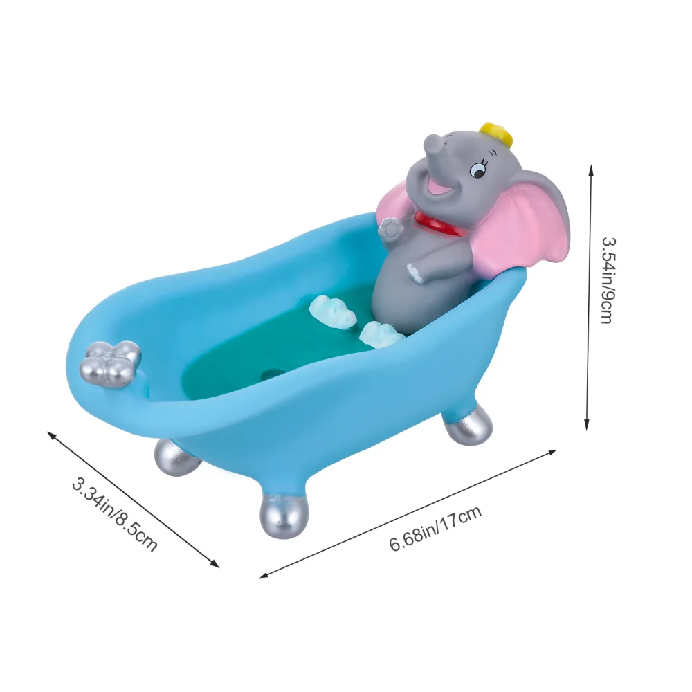 

1 Pc Sponge Container Cartoon Soap Storage Box Waterproof Sponge Drain Dish