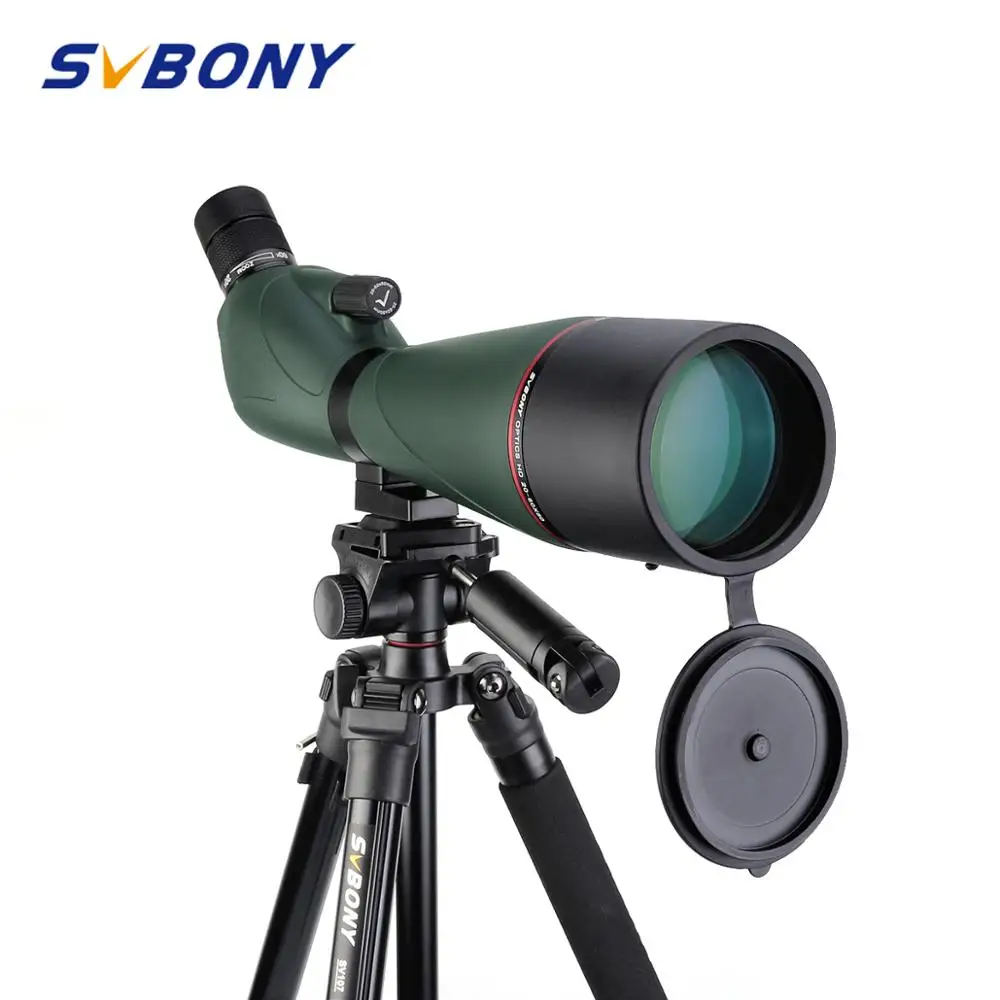 SVBONY SV408 телескоп 20-60x80 зум Зрительная труба водонепроницаемый полностью Многослойное оптическое стекло высокой четкости охота на открытом воздухе