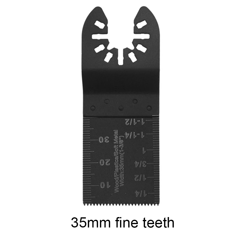 35mm Fine teeth 1 шт. 35 мм Многофункциональный биметаллический прецизионный пильный диск Осциллирующий Мультитул для реноватора электроинструмент для резки мультимастер инструменты - Цвет: 35mm Fine teeth