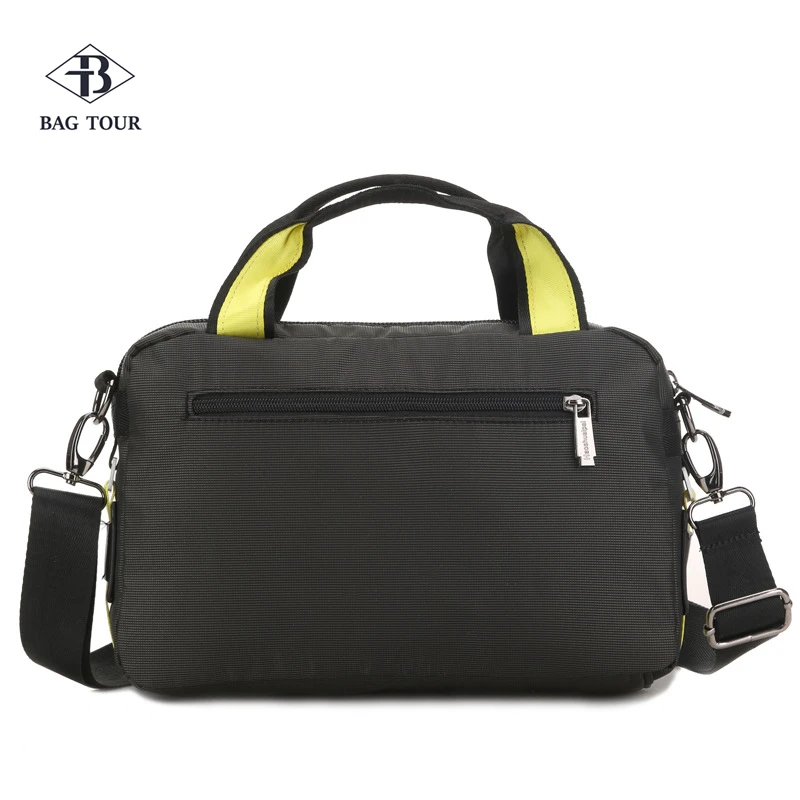 Нейлоновая сумка через плечо Молодежная однотонная сумка-мессенджер из прочной