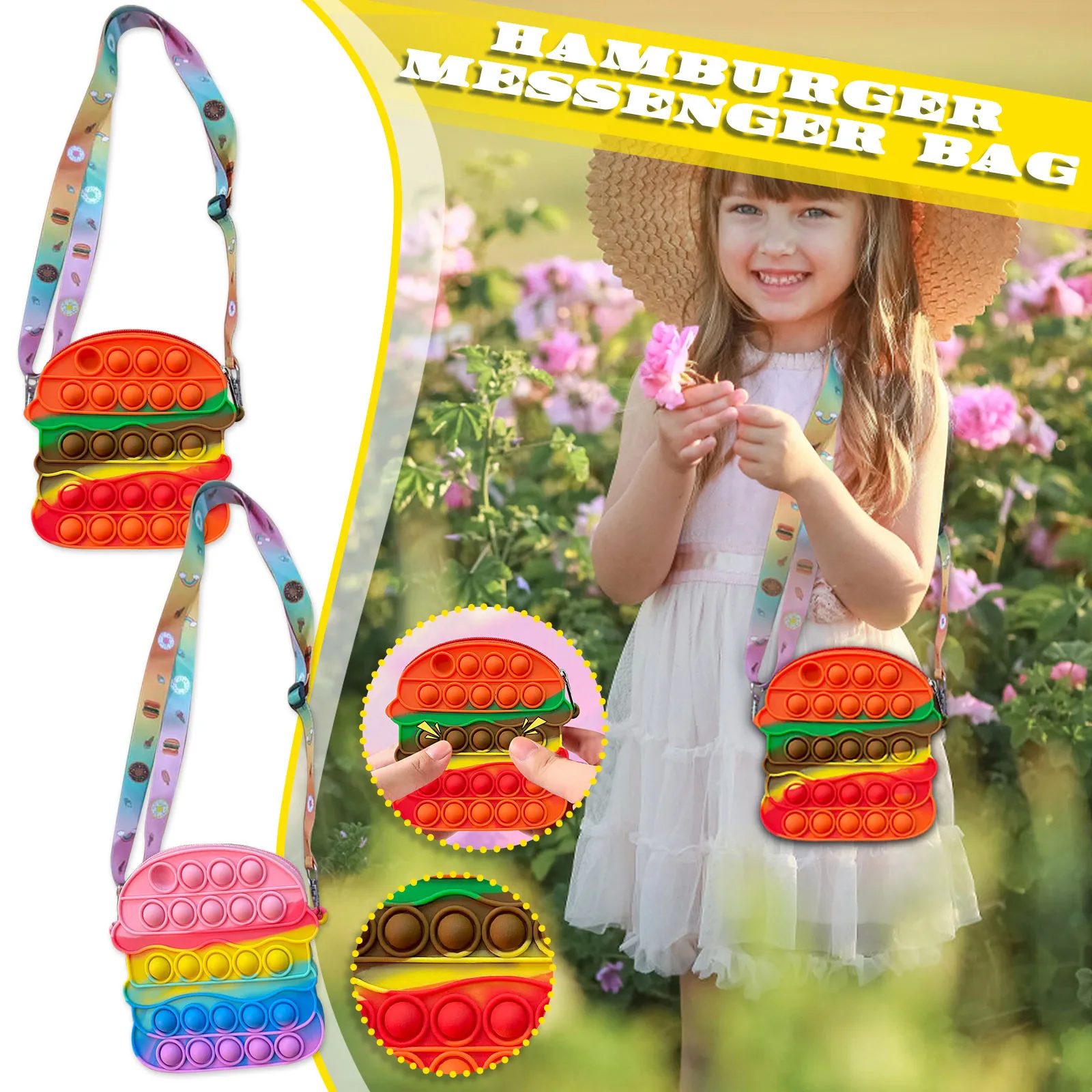 

Пуш-фиджет с подвеской, пузырьковая игрушка, игрушки для снятия стресса для взрослых и детей, новые игрушки-фиджеты для детей, пуш-фиджет