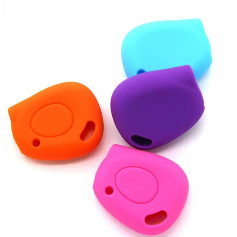 PREISEI 1 кнопочный автомобильный пульт дистанционного управления силиконовый